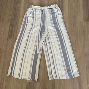 Altard State wide leg linen pants size L